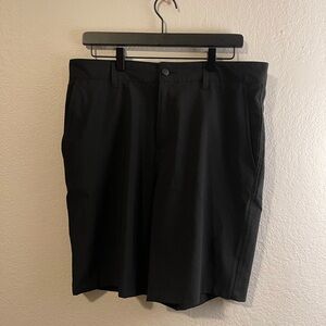 Panama Jack Black Polyester Casual Button Clasp Shorts Men 34